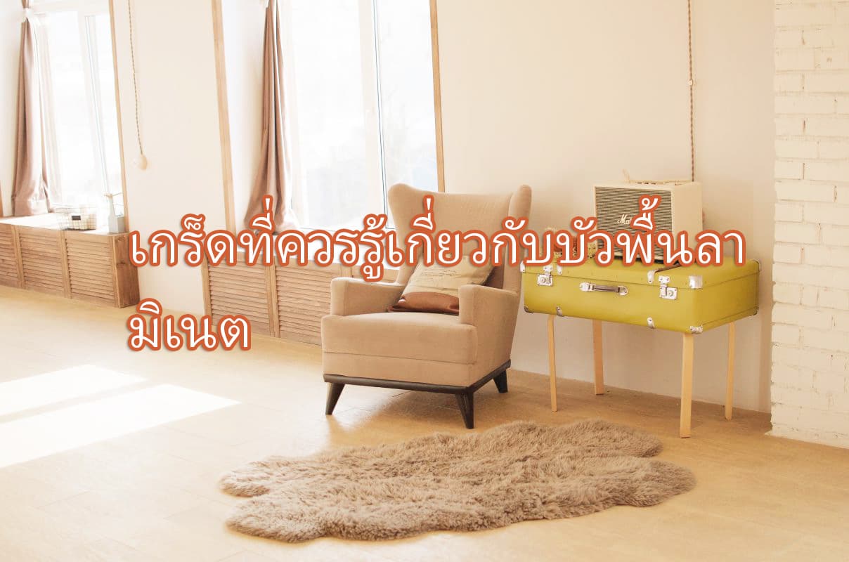 เกร็ดที่ควรรู้เกี่ยวกับบัวพื้นลามิเนต