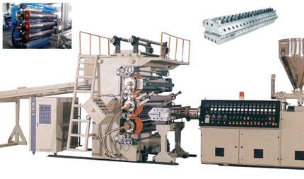 เครื่องผลิตแผ่นโฟมบอร์ด PVC WPC