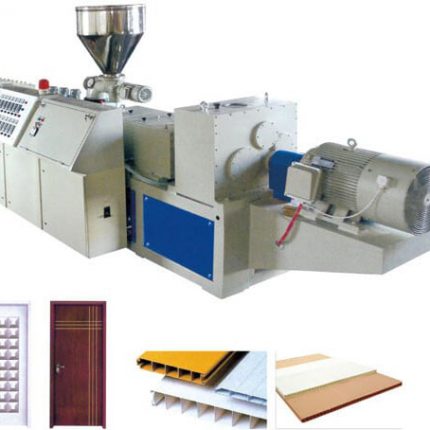 เครื่องผลิตบานประตู PVC WPC