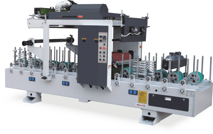 เครื่องลามิเนต (700&900&1100&1300) Cold Glue Wrapping Machine